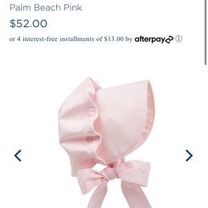 Beaufort bonnet - palm beach pink bonnet